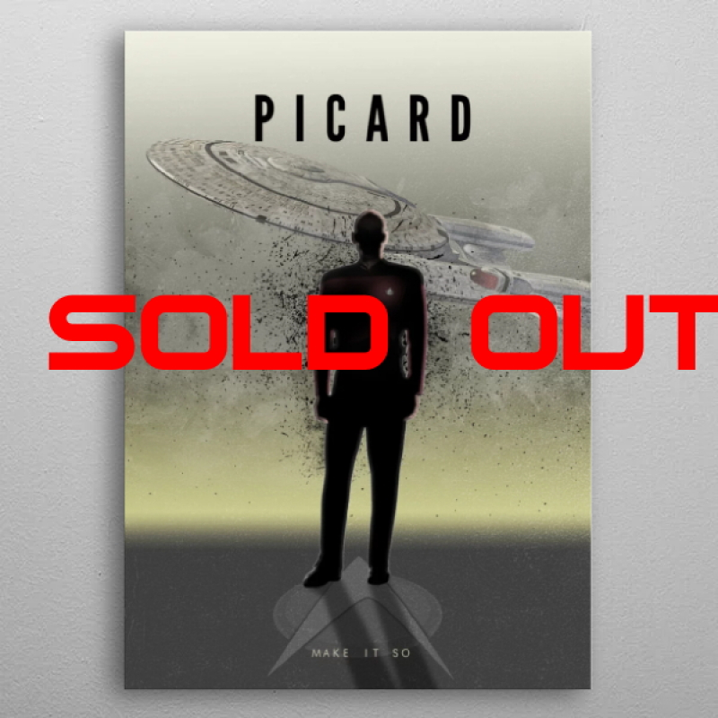 Displate Metall-Poster "Picard" *AUSVERKAUFT*